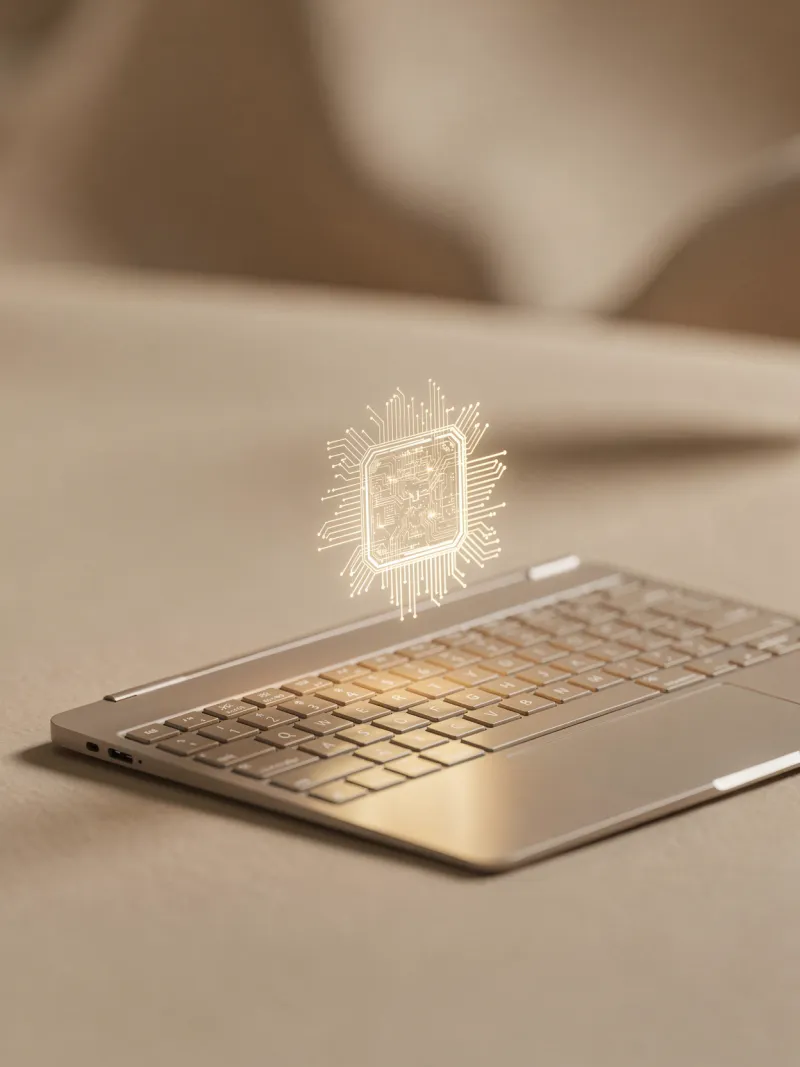 Keyboard cu hologramă de procesor virtual