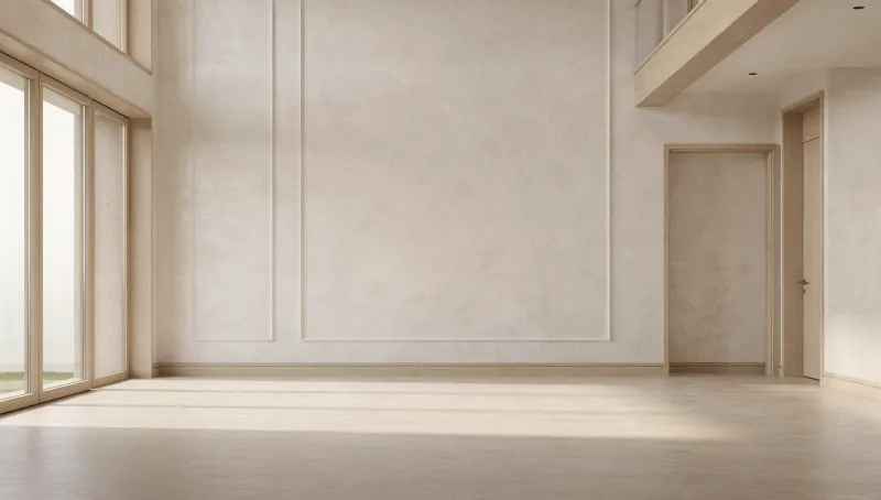 Cameră goală cu pereți goi — analogia IaaS